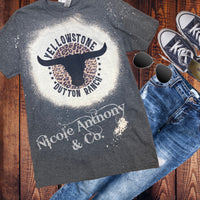 Yellowstone Bull Bleached Tee