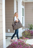 Leopard Weekender Tote